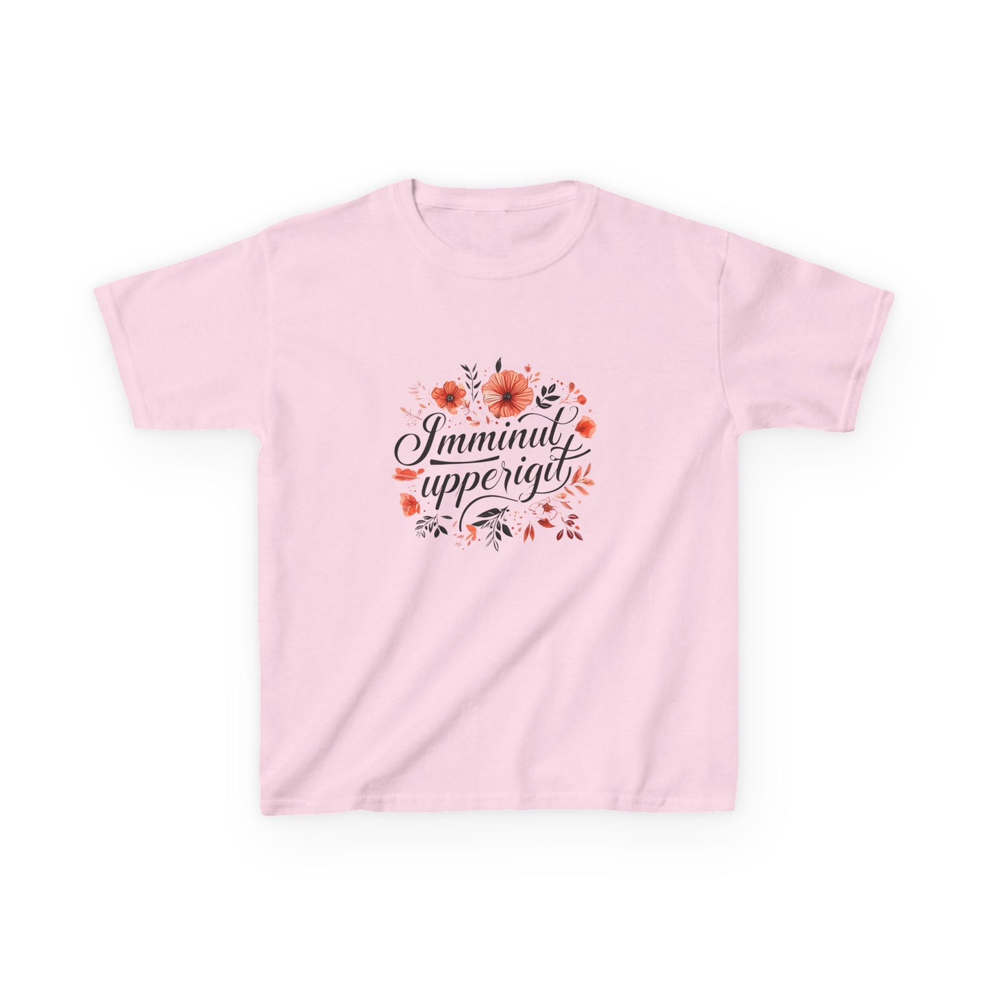 Meeqqanut (Børne) t-shirt | "IMMINUT UPPERIGIT"