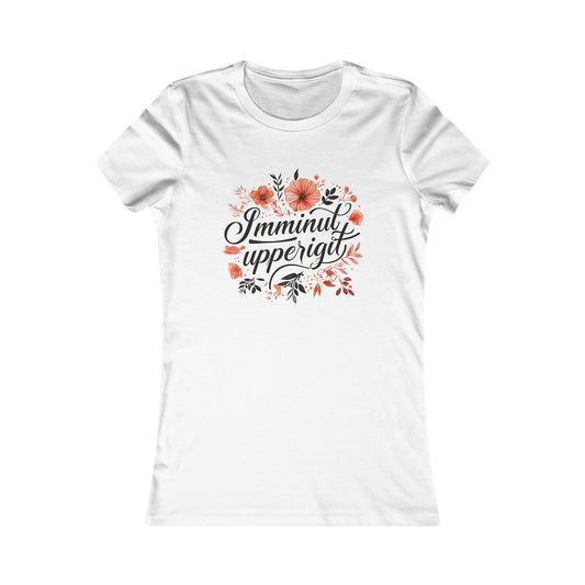 T-shirt til kvinder | "IMMINUT UPPERIGIT"