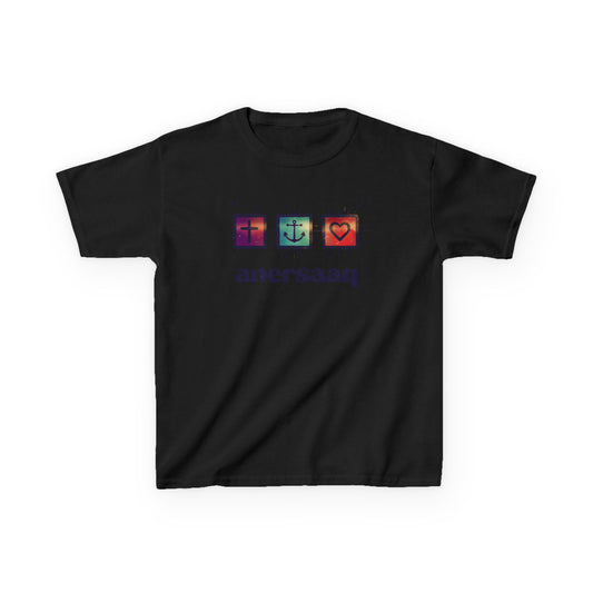 Meeqqanut (Børne) t-shirt | "ANERSAAQ"