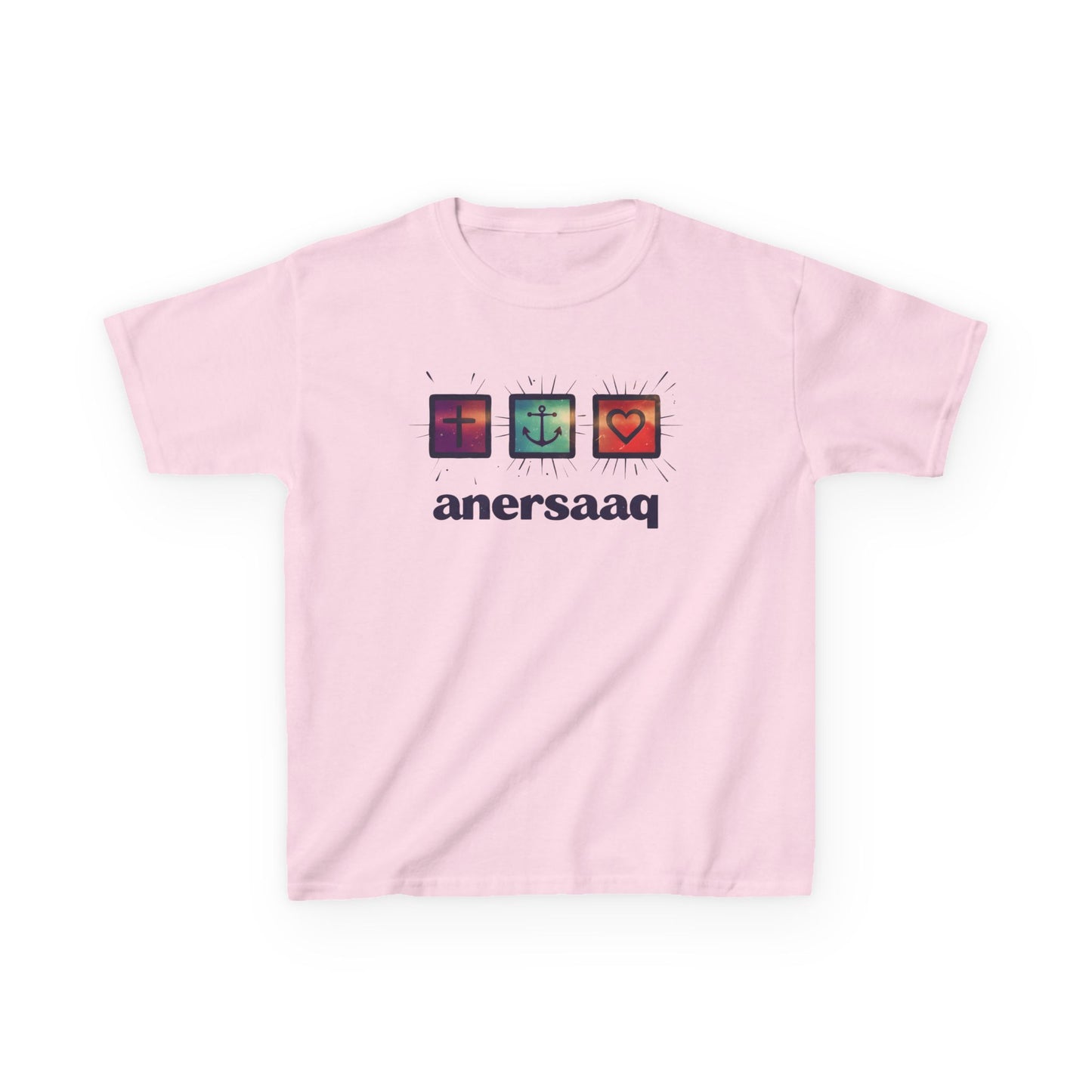 Meeqqanut (Børne) t-shirt | "ANERSAAQ"