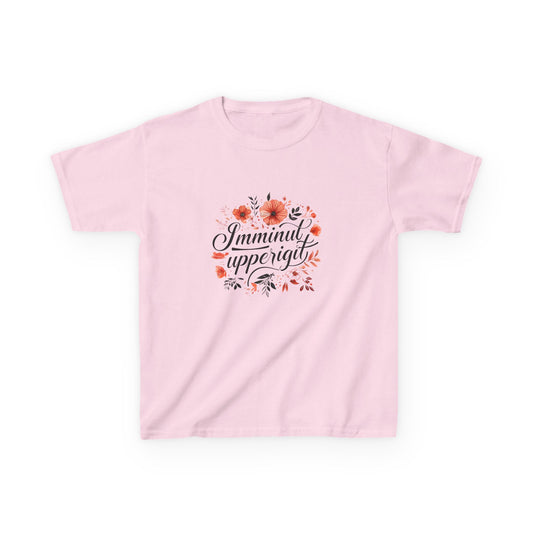 Meeqqanut (Børne) t-shirt | "IMMINUT UPPERIGIT"